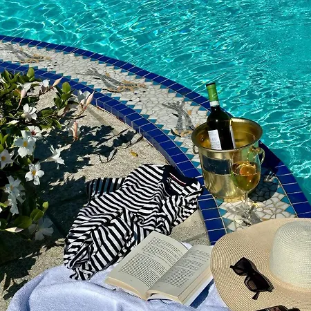 Infinity Sea View Heated Pool Jacuzzi Sauna Bbq Villa Ventu Di Mari Vila Cannigione