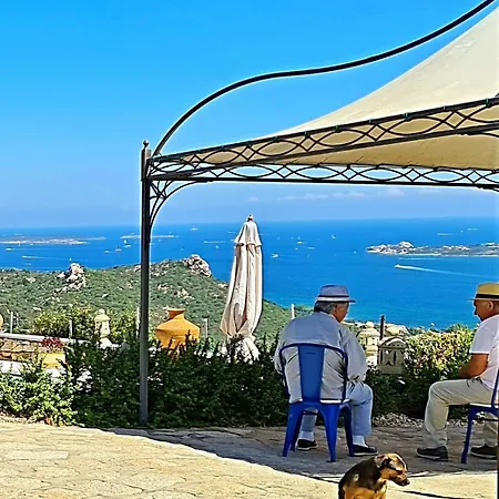 Villa Ventu Di Mari, Vista Mozzafiato Su Caprera E Sulle Isole, Piscina Riscaldata In Costa Smeralda Cannigione