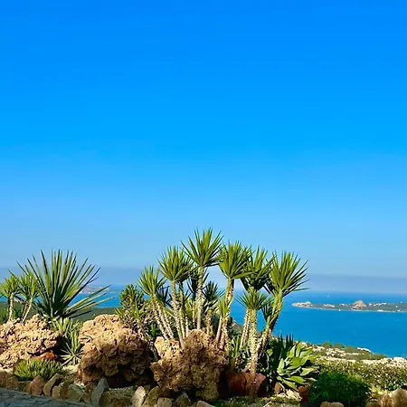 Villa Ventu Di Mari, Vista Mozzafiato Su Caprera E Sulle Isole, Piscina Riscaldata In Costa Smeralda Cannigione