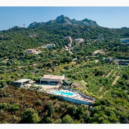 빌라 Piscina Riscaldata & Jacuzzi-villa Ventu Di Mari-panorama Da Sogno Su Isola Di Caprera - Area Fitness - Bbq *