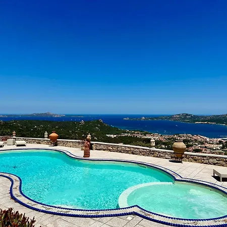 빌라 Piscina Riscaldata & Jacuzzi-villa Ventu Di Mari-panorama Da Sogno Su Isola Di Caprera - Area Fitness - Bbq