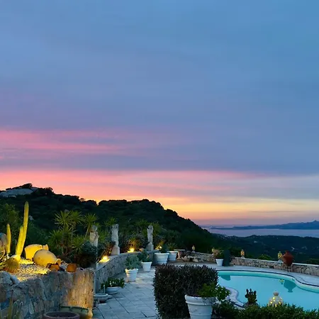 Ventu Di Mari, Vista Mozzafiato Su Caprera E Sulle Isole, Piscina Riscaldata In Costa Smeralda Villa *